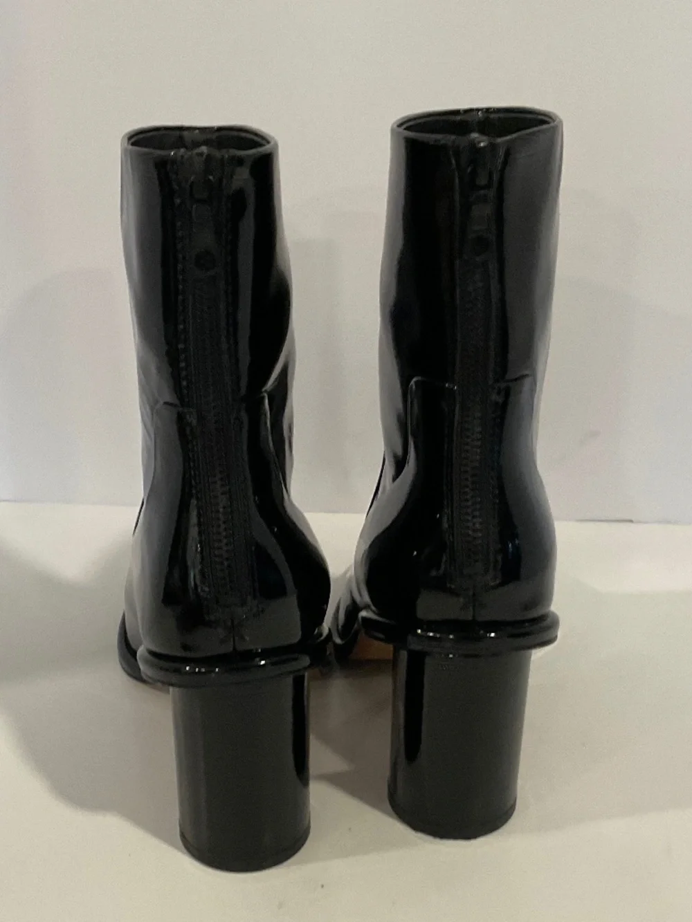 RAG & BONE Wiley Boot in Black Patent EU 37
